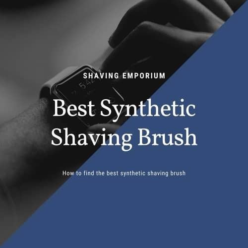 synthetic shaving brush reviews