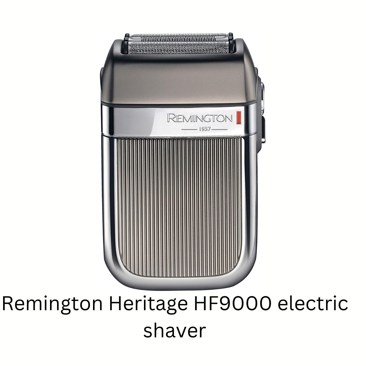 front view of the retro Remington Heritage HF9000 electric shaver