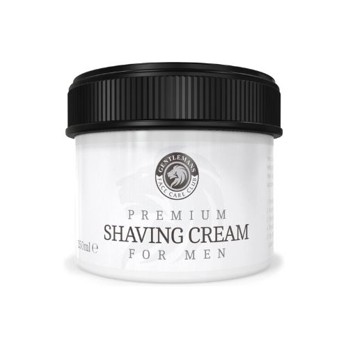 tub of shaving cream