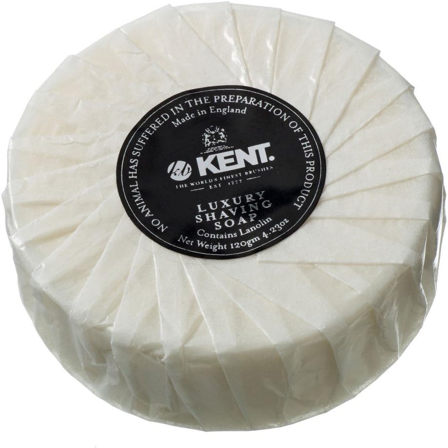 Kent Mens Luxury Shaving Soap Bar - 120g (PACK OF 1)