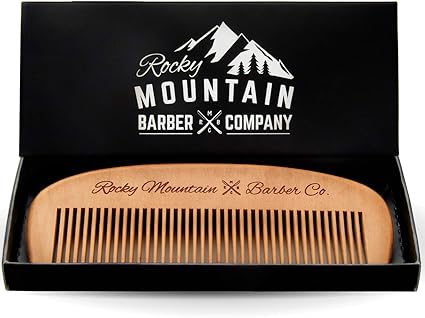 Rocky Mountain Barber Co. Folding Beard Comb