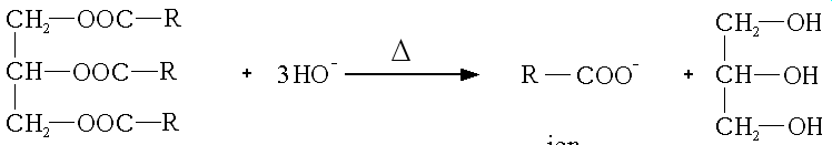 saponification structure
