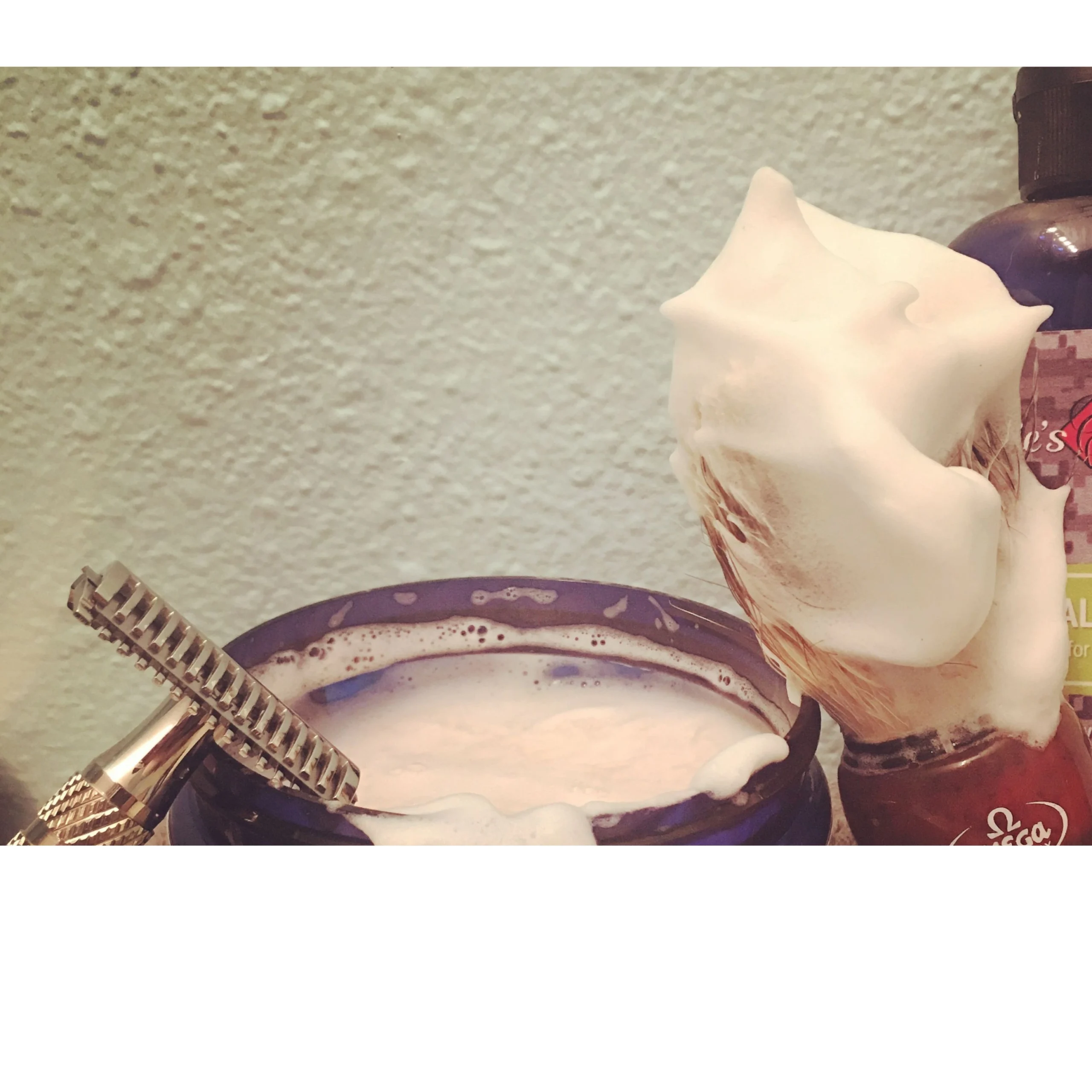 High creamy lather using a tallow based soap