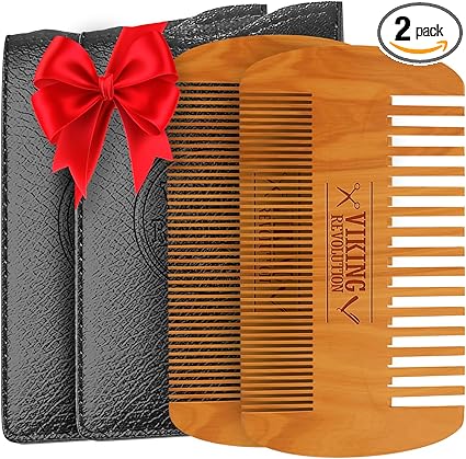 Viking Revolution Wooden Beard Comb